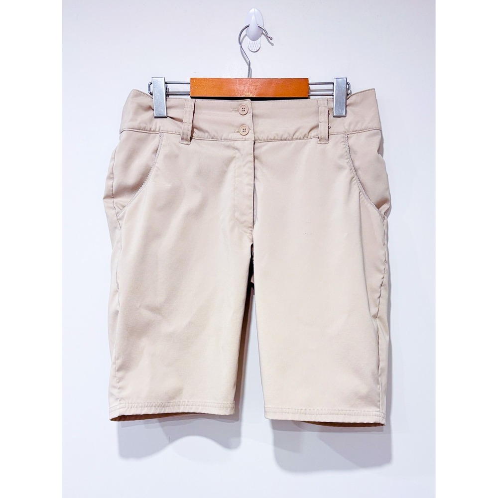 LOPEZ Beige outdoor bermuda shorts | Stretch utility | Size 4